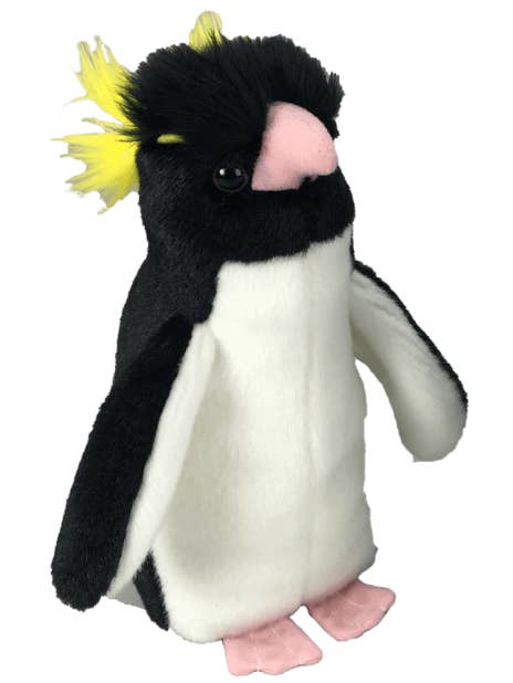 Anchovy Rockhopper Penguin - 9" Stuffed/Plush Toy for wholesale by Purr-Fection By MJC