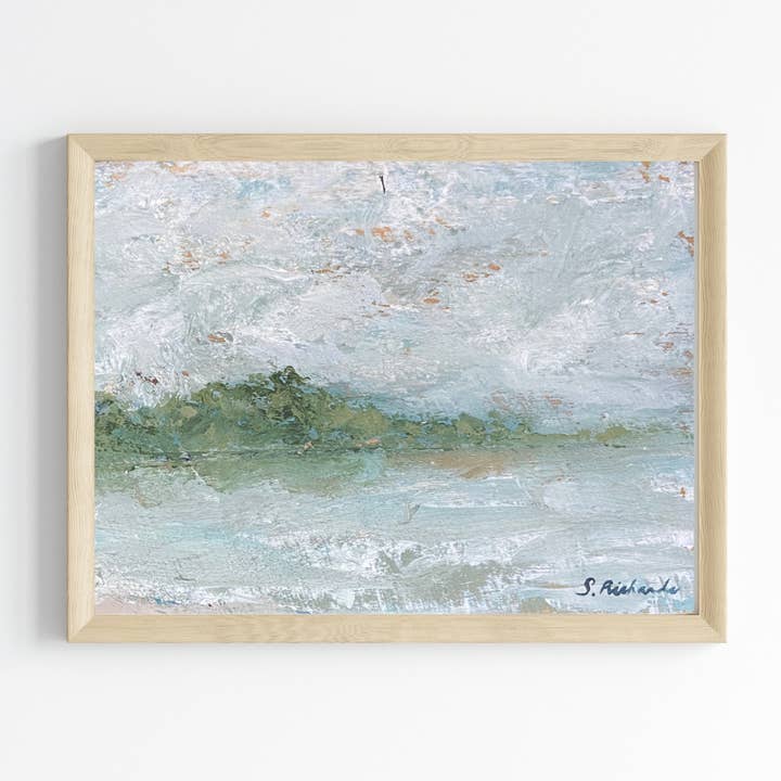 Big Lagoon Fine Art Print for wholesale by Susan Richards Art