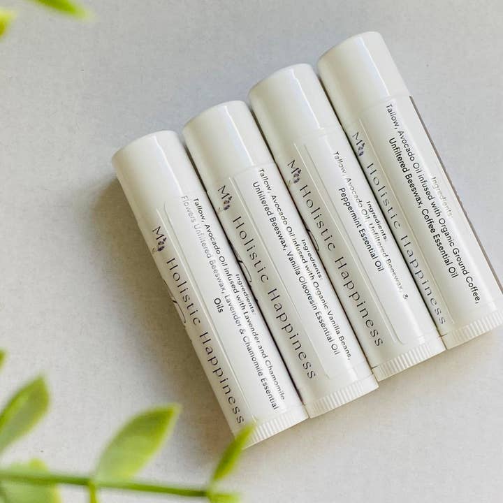 My Holistic Happiness - Vente Baumes à lèvres - Baume à lèvres au suif nourri à l'herbe5