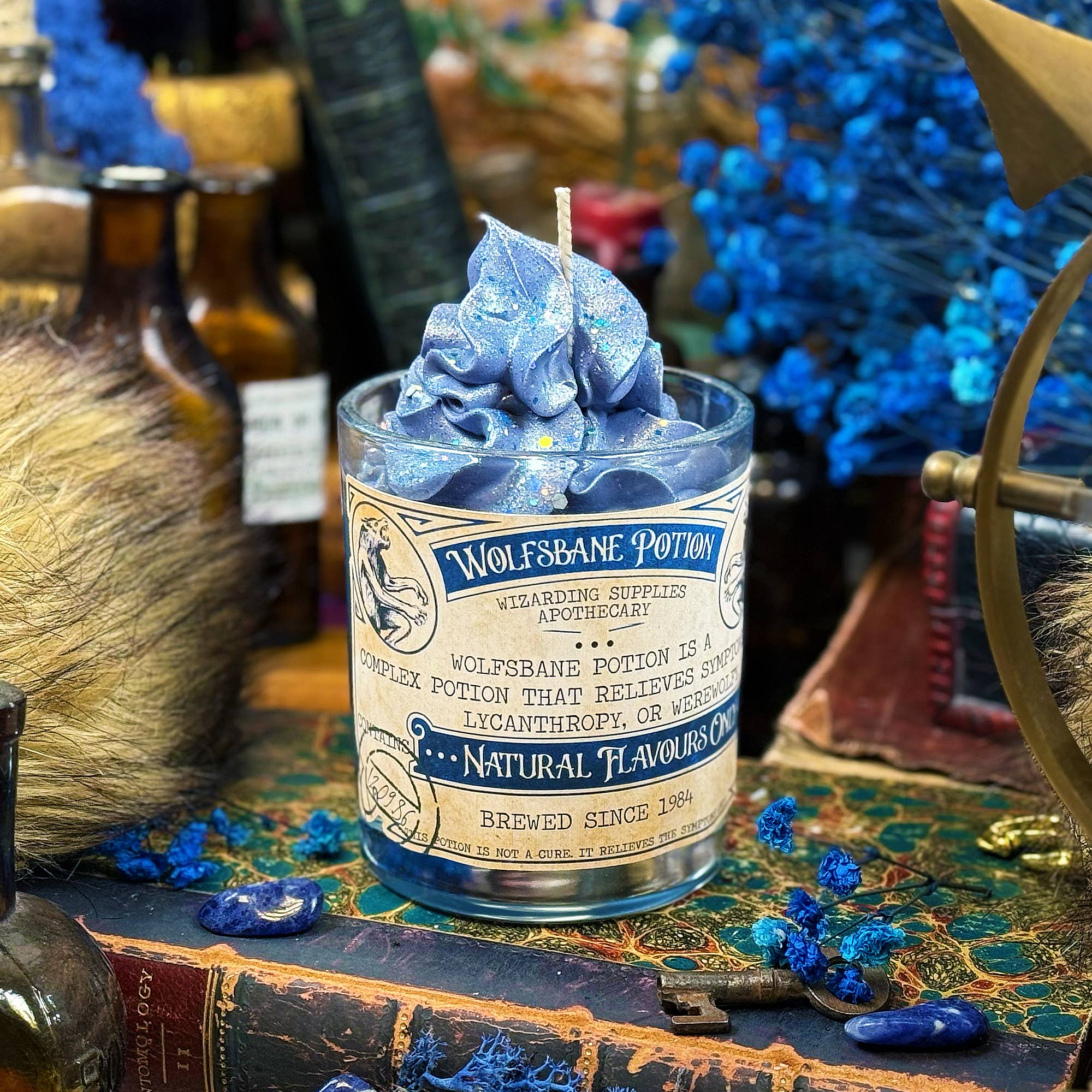 The Lonely Broomstick – wholesale Prydnadsljus – Wolfsbane Potion Ljus0