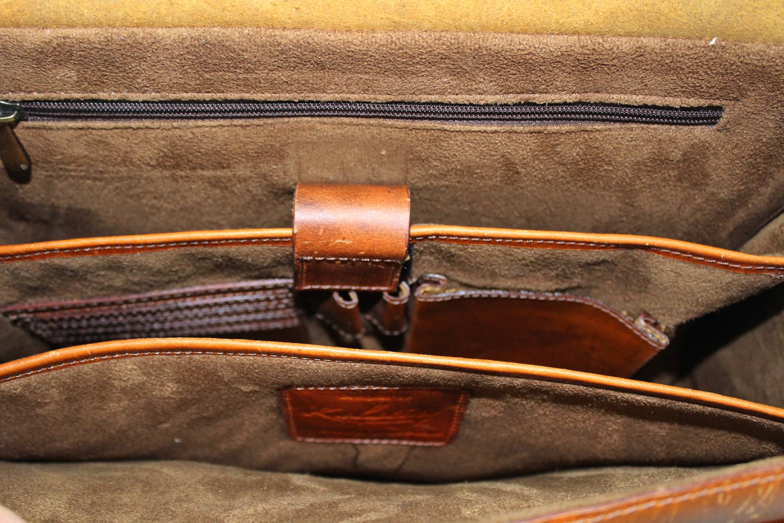 Kalating Leather UK - Wholesale Briefcase - Unisex - Top Grain Leather Mens Womens Briefcase Laptop Business Bag11