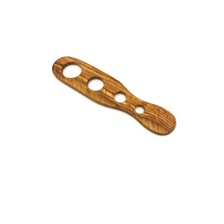 Bearthy - Wholesale Kitchen Tool/Gadget - Olive Wood Spaghetti Pasta Measurer with 4 Serving Portions