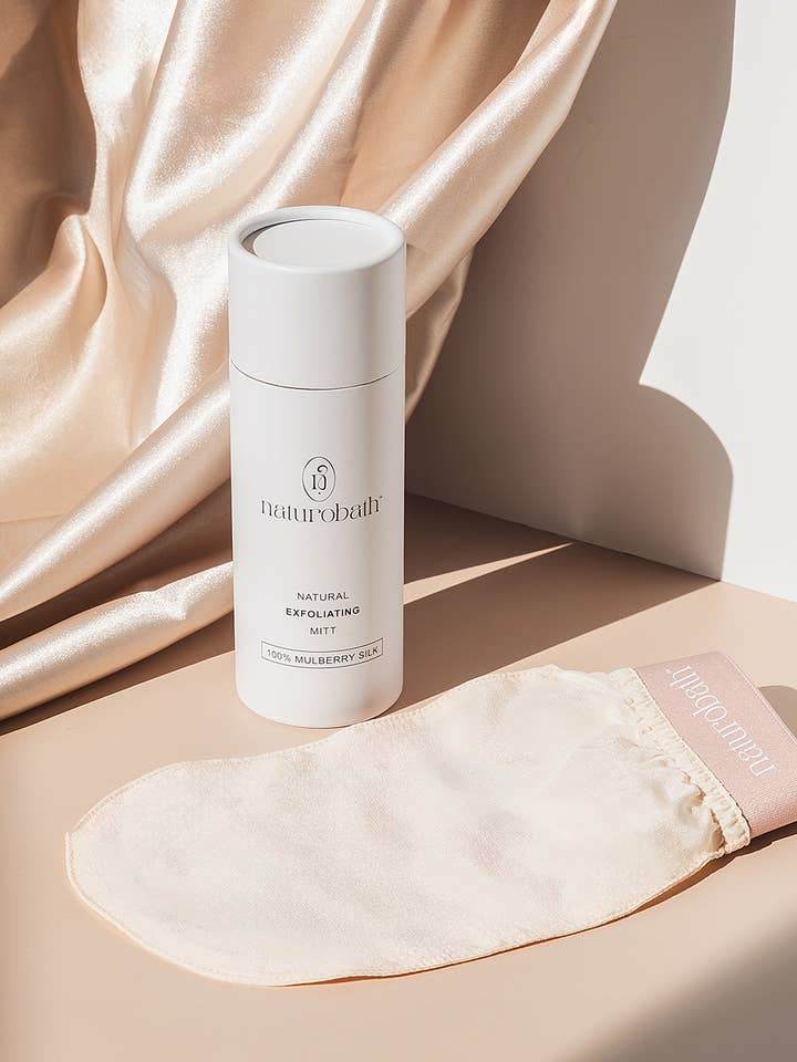 Peeling-Handschuh aus Seide für den Großhandel von Naturobath