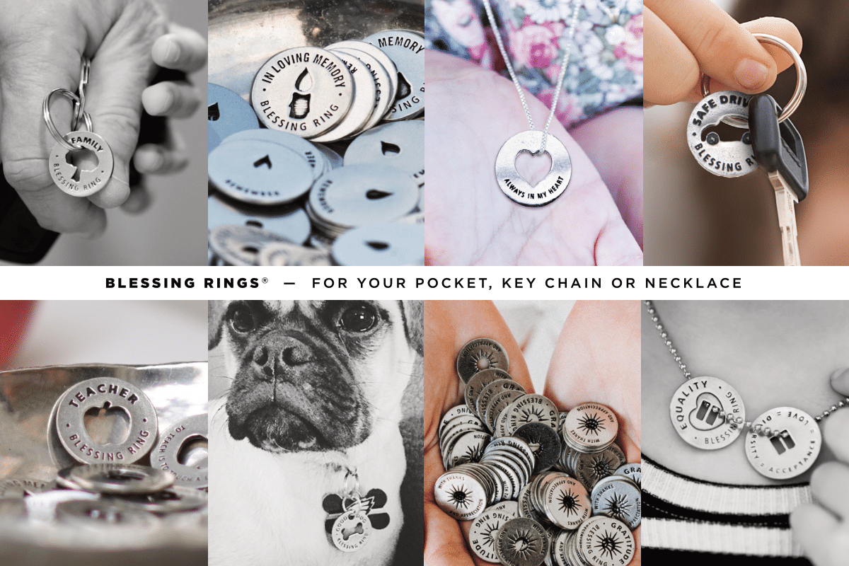 Whitney Howard Designs – Großhandel Band/Stapelring – Kleine Kreise der Liebe mit großer Bedeutung. Blessing Rings®6