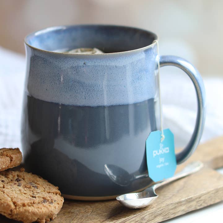 Midnight Blue Handmade Coffee Mugs | Handmade Mugs | Ceramic for wholesale by Glosters Pottery