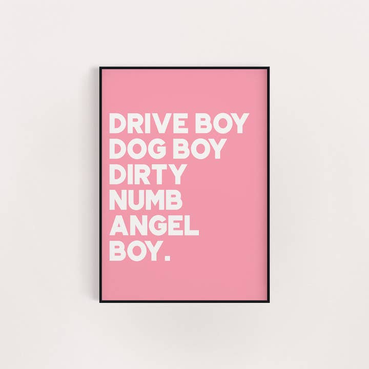 STAMPA BORN SLIPPY per la vendita all'ingrosso da parte di Creative House UK