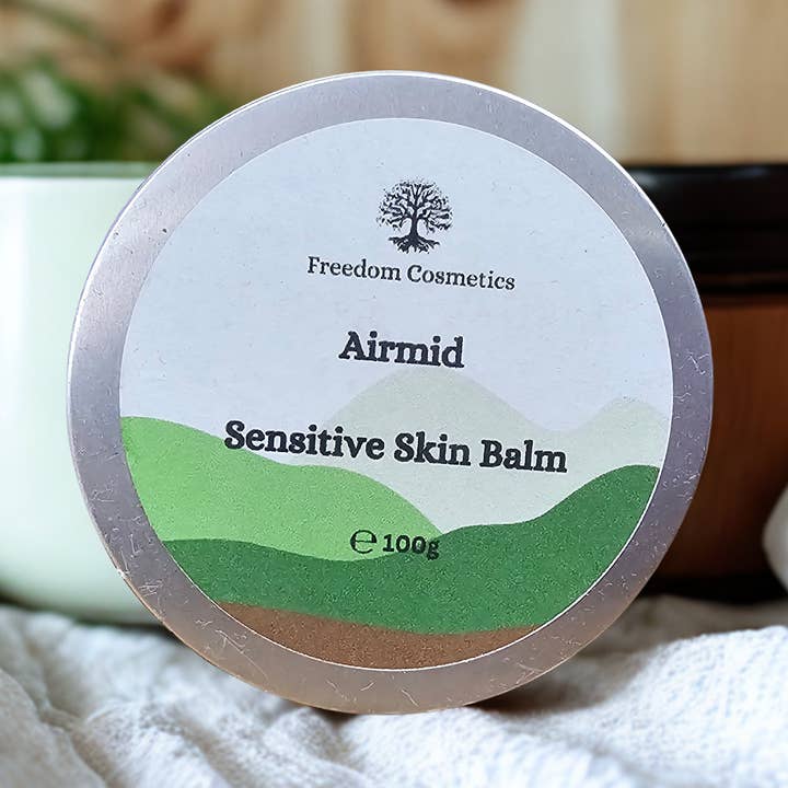 Airmid Natural Moisturising Balm Sensitive Skin Balm | Handmade Naturals | Sustainable Skincare for wholesale by Freedom Cosmetics