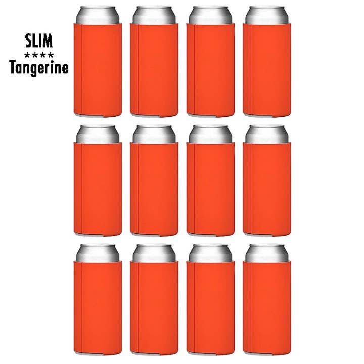 Liane Fried Studio - Wholesale Drink Huggers & Koozies - CUSTOM **SLIM** 12 oz. Koozie Can Holder ~ CHOICE OF COLORS7