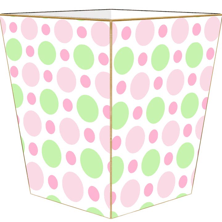 WB1213-Corbeille à papier Bubble Gum pour la vente par Marye-Kelley