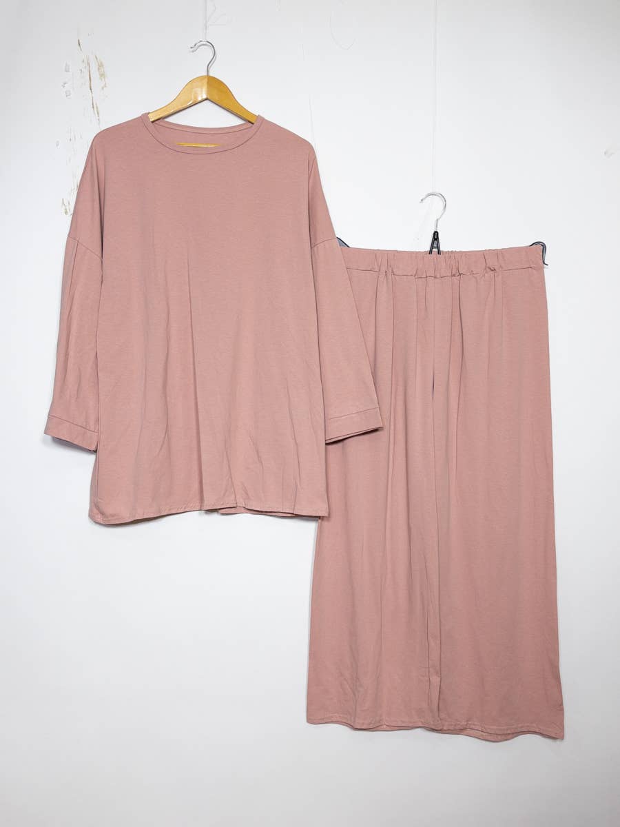 IDEAL OUTFIT - Vente Ensemble haut et pantalon (PAS d'intérieur) - Femme - Abaya ensemble ref:2335-59 COT2