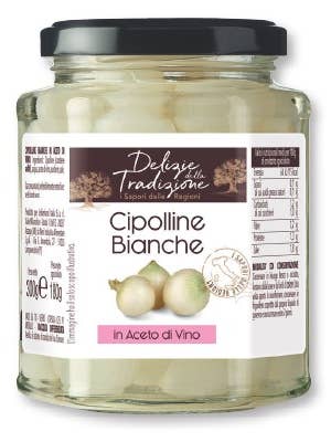 Onions in vinegar - Delights of tradition - 314 ml for wholesale by CENTRO DOLCE FRIULI