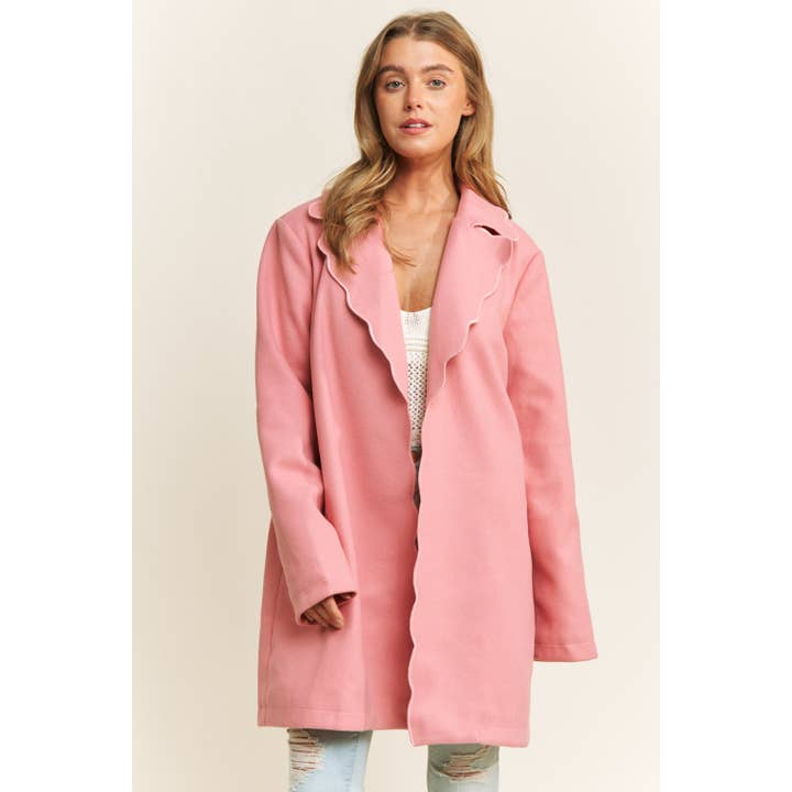 GIACCA A VESTIBILITÀ AMPIA CON BORDO A CONCHIGLIA per la vendita all'ingrosso da parte di Sweet Generis