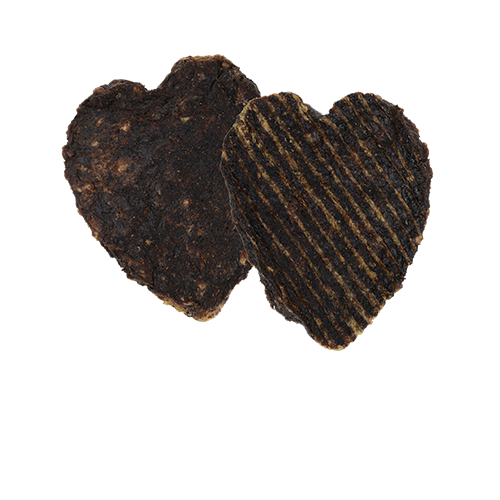 Jones Natural Chews - Wholesale Pet Treats - Dog - Heart Shaped Beef Woofers Bulk0