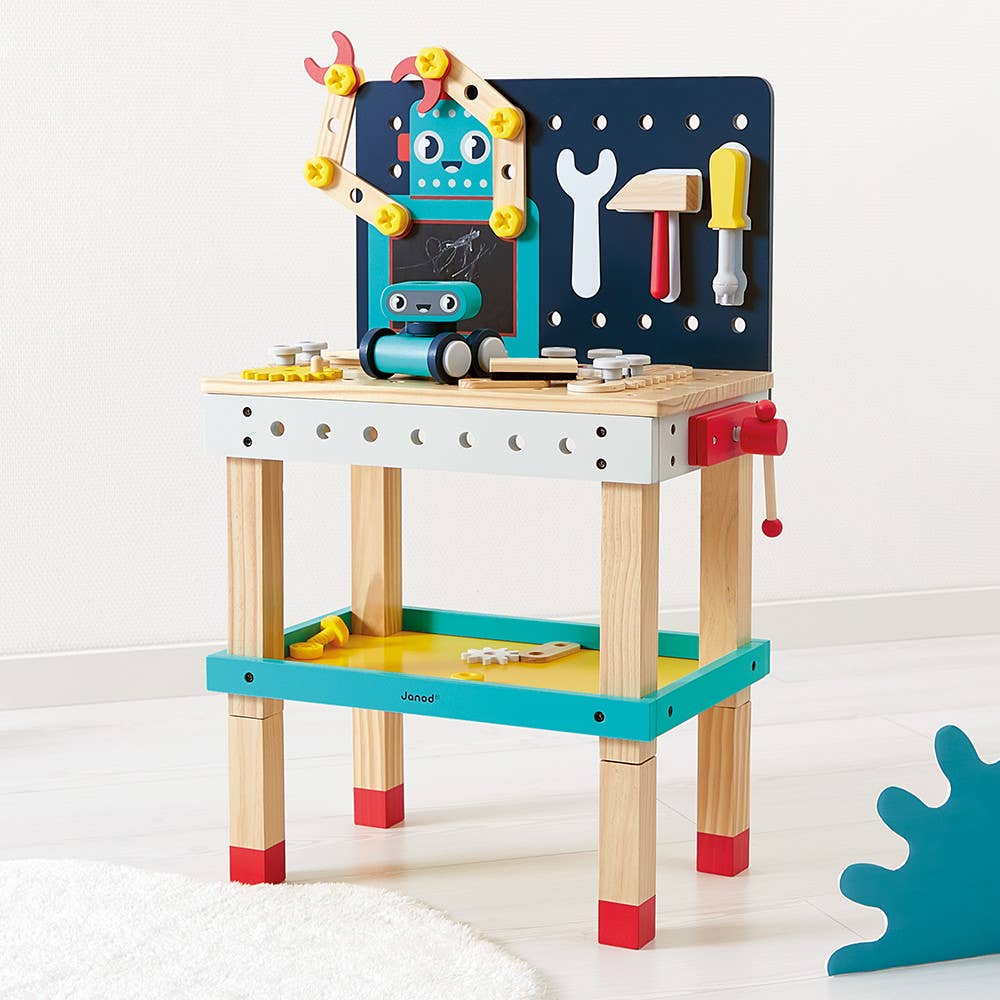 Juratoys – wholesale DIY craft kit – Child – Brico'Kids - Big Robot Diy Workbench1