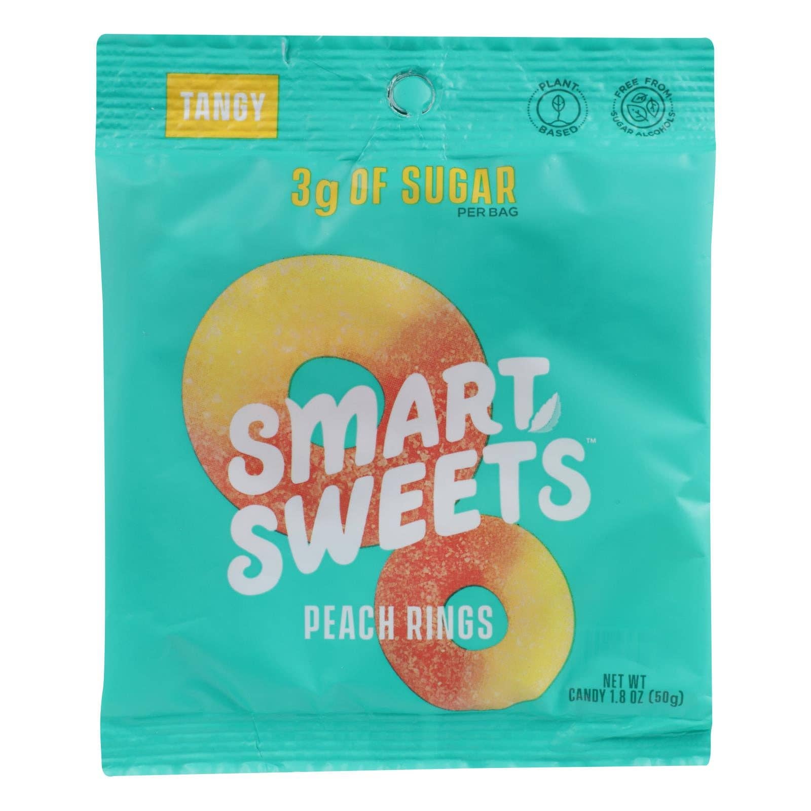 Ware Spark - Wholesale Gummy - Smartsweets - Gummy Peach Rings - Case Of 12 - 1.8 Oz0