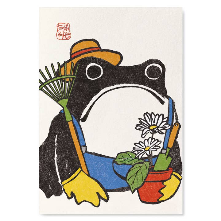 GARDENER FROG: Japanse kunstdruk voor wholesale door Ezen Trade