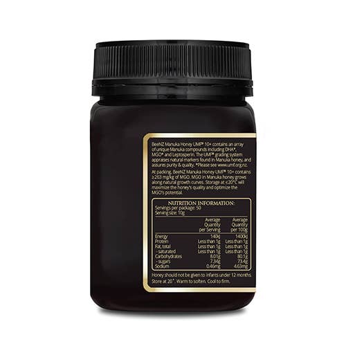 TASTE FOR YOU - Wholesale Honey - Manuka Honey UMF10+ 263 mg/kg Methylglyoxal (MGO) 500g1
