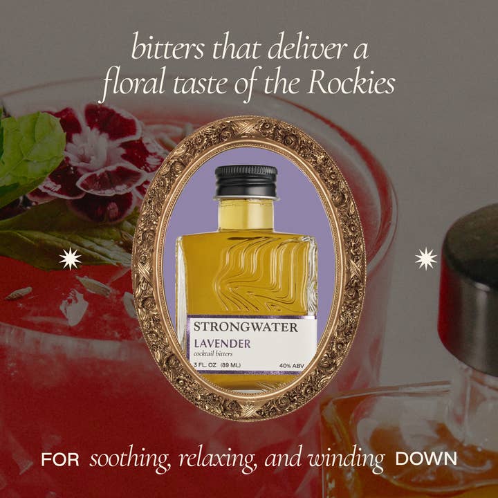 Strongwater - Wholesale Bitters - Lavender Floral Bitters1