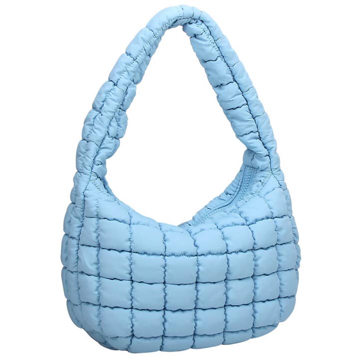M&M HANDBAGS, LLC. - Wholesale Shoulder Bag - Women's - NQ131 Puffy Quilted Nylon Shoulder bag1