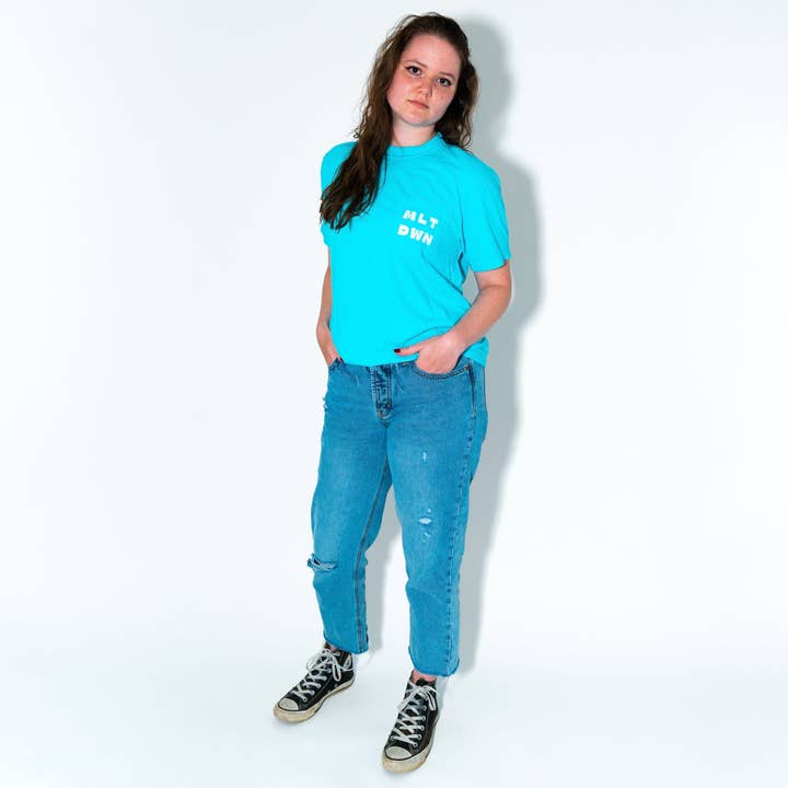 Pocket Tee - Lagoon for wholesale by The Venture Syndicate