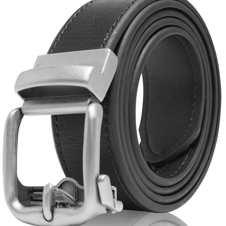Access Denied Accessories - Wholesale Belt - Women's - Bonded Leather Ratchet Belt For Men Mens Belts For Work