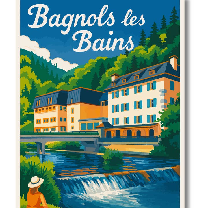 ELIOKA - Wholesale Poster - Display "Bagnols les Bains"0