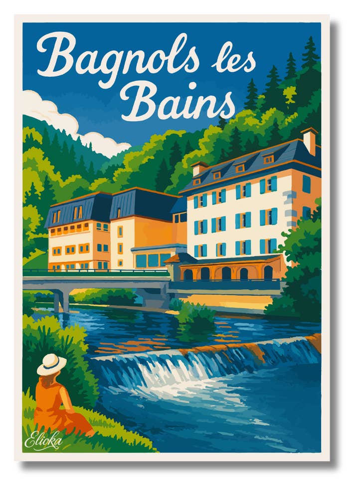 Muestra "Bagnols les Bains" para venta al por mayor de ELIOKA