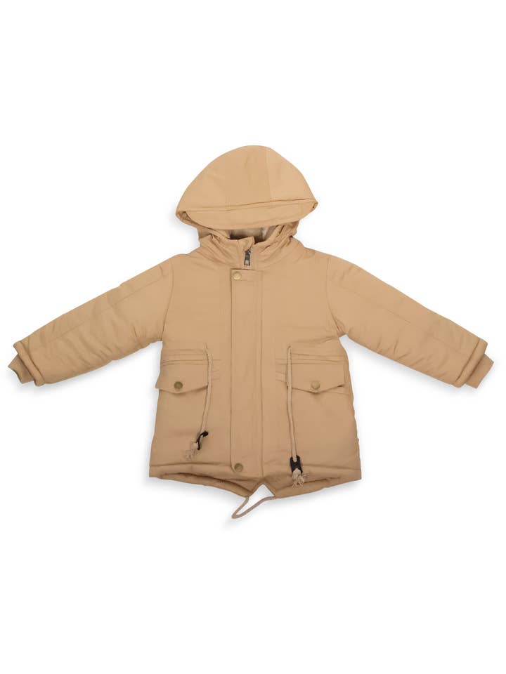 Elements Unisex Jacket - Khaki for wholesale by GILi Guise