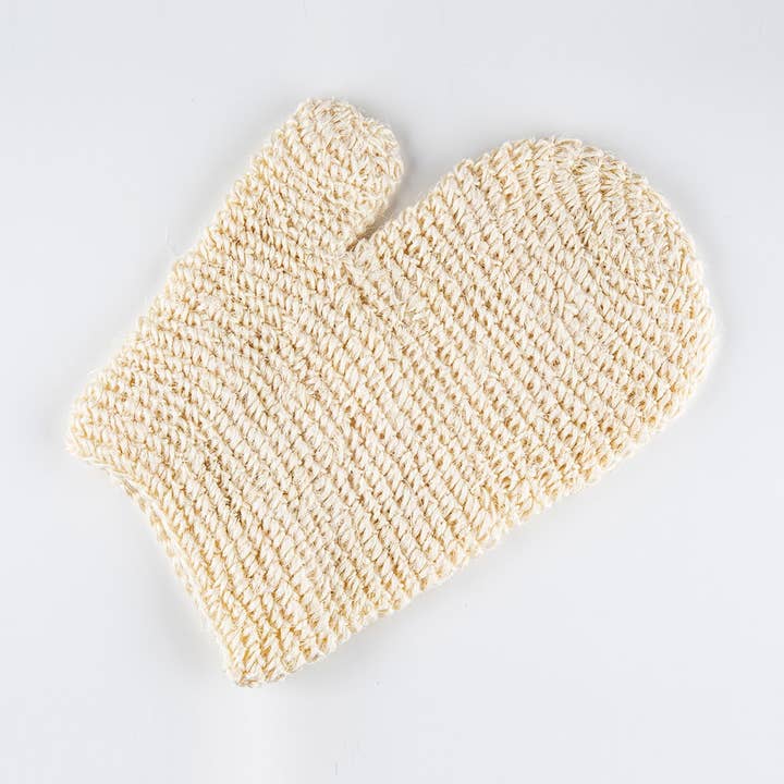 Sisal Bath Glove for wholesale by Baudelaire