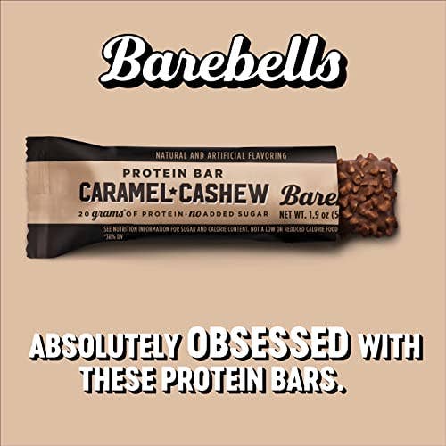 Shop The King - Wholesale Snack bar - Barebells Caramel Cashew Bar 12 Per Box1