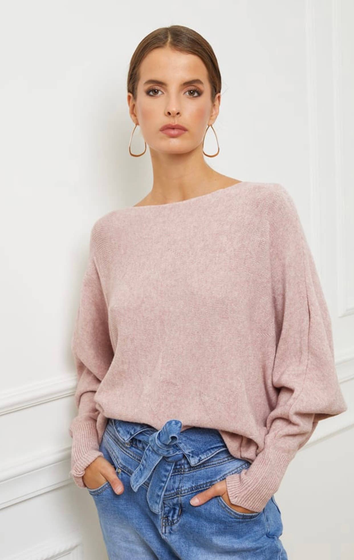 LÉA & LUC - Wholesale Knit Sweater - Women's - Star sweater REF. 009839