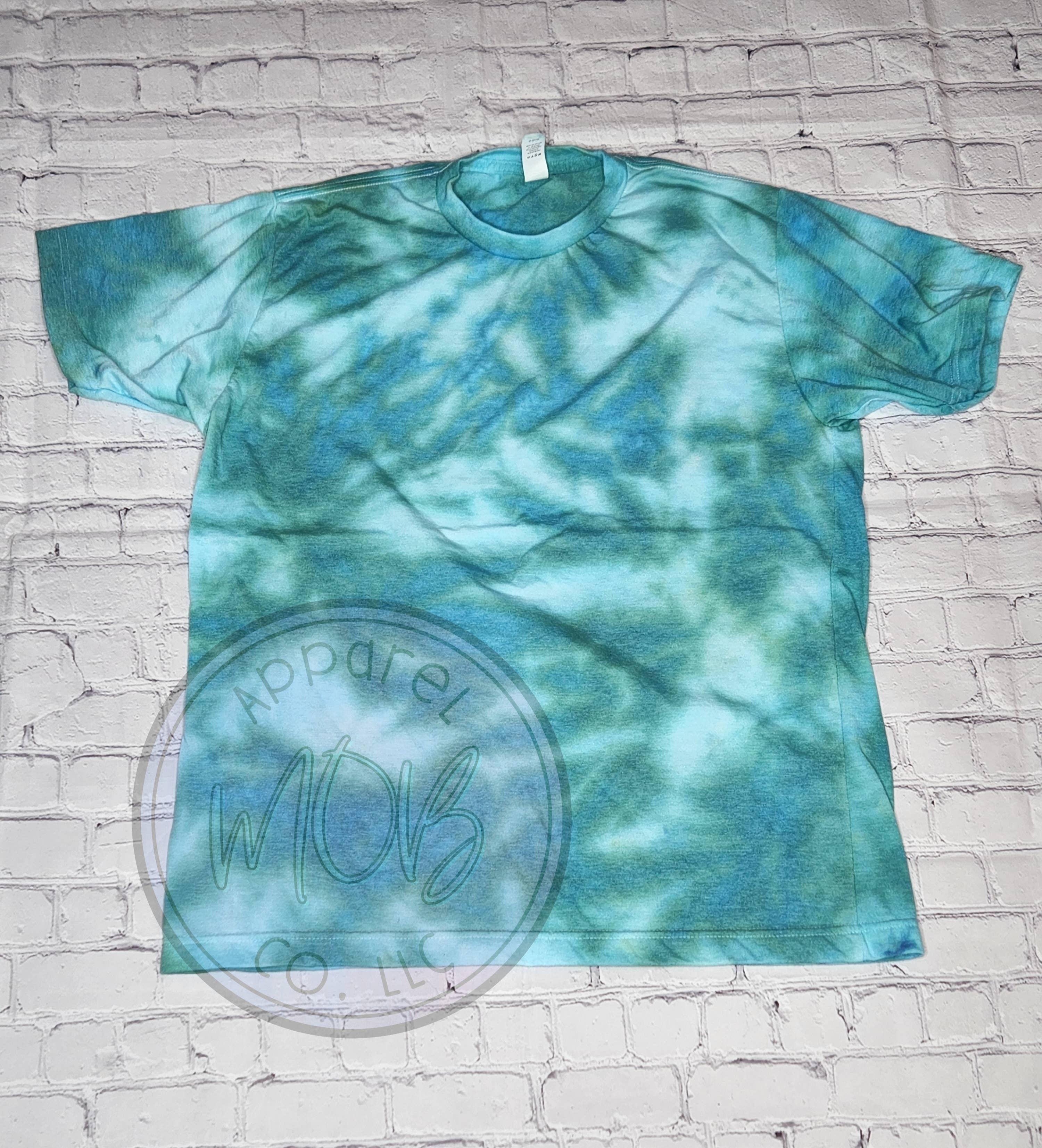 MOB Apparel Co LLC - Wholesale T-Shirt - Women's - *SUBLIMATION FRIENDLY* Bahama Ice Dye
