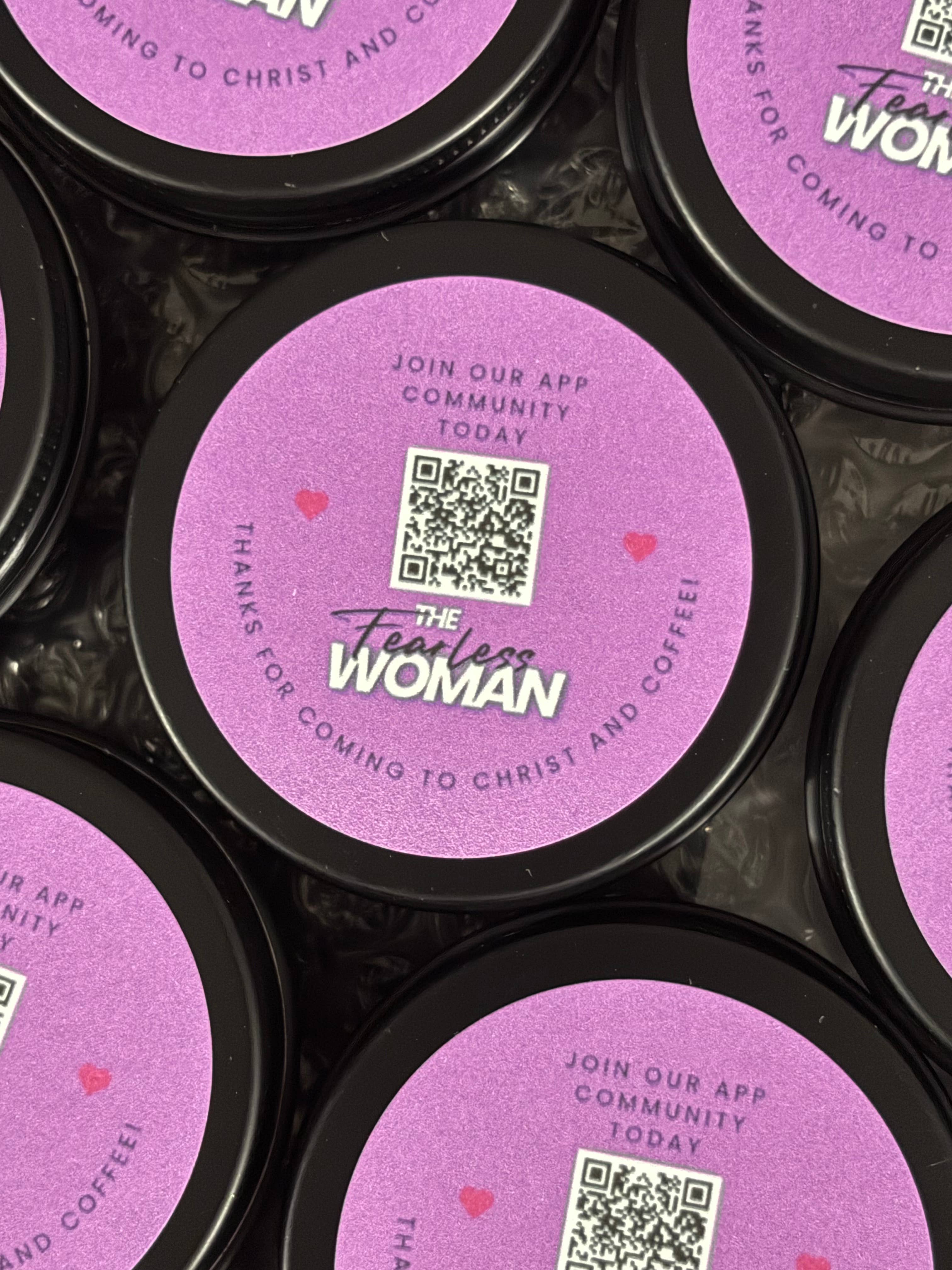 The Cabin Boutique Co - Wholesale Jar/Filled Candle - 1oz Mini Candles - Custom with your design!2