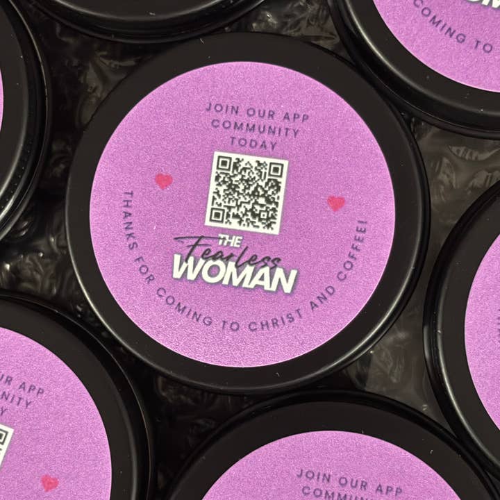 The Cabin Boutique Co - Wholesale Jar/Filled Candle - 1oz Mini Candles - Custom with your design!2