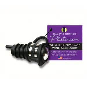 Platinum Haley's Corker Hang Tag with POP Display for wholesale by Haley's Corker