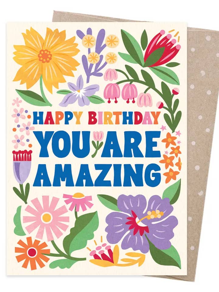 Greeting Card - Amazing Birthday (Pack of 6) for wholesale by Earth Greetings
