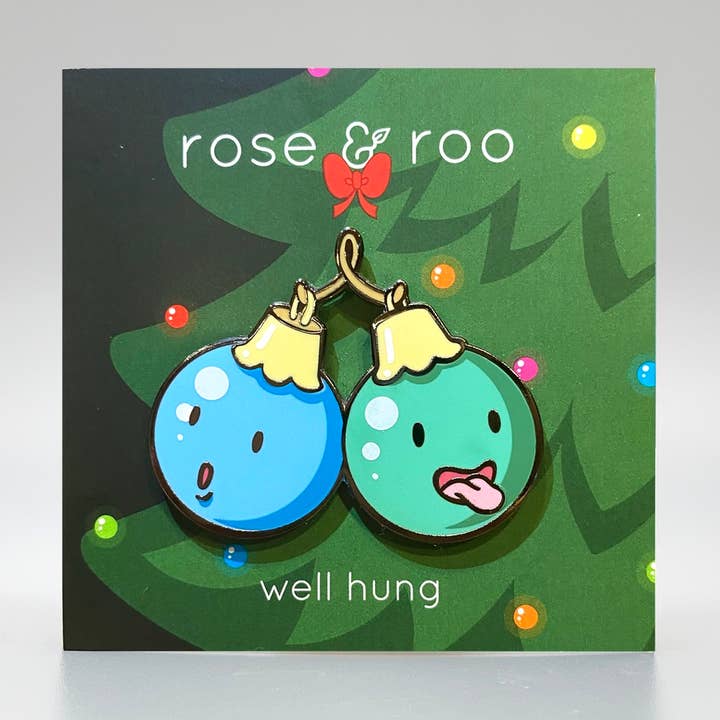 rose & roo - Vente Épinglettes/boutons - Broche en émail bien accrochée0