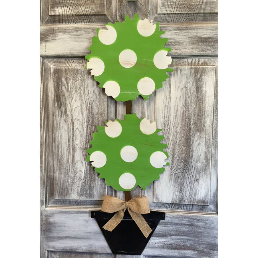 Steel Southern Designs – wholesale Dörrhängare – Topiary dörrhängare1