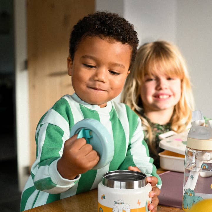 the cotton cloud - Wholesale Lunch bag/box – Kids - Kids Thermo Food Jar Funky Dogs 350ml1