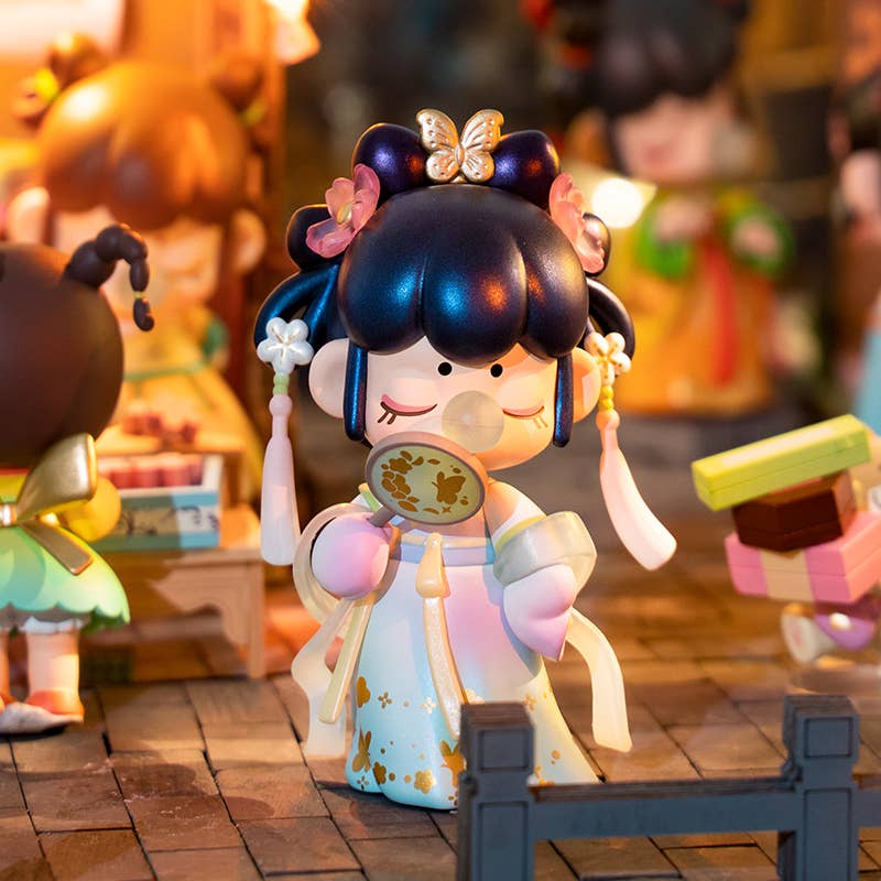 Robotime - Vente Figurine décorative - ZJXX Rolife Nanci Série Collections Fille Épanouie9