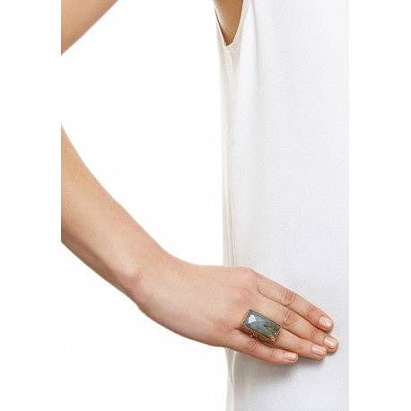 Kipepeo - Wholesale Cocktail/Statement Ring - Large Rectangle Ring