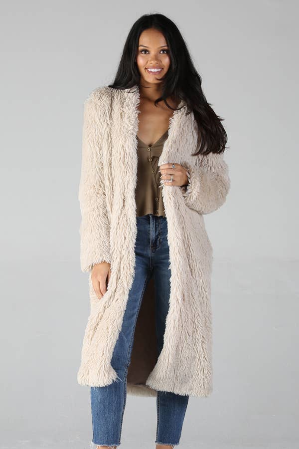 ANGIE - Wholesale Jacket - Women's - SJ711-ASIS FAUX FUR COAT10
