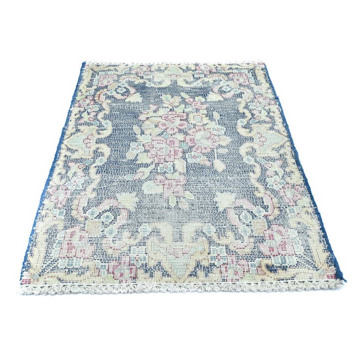 Tapete Silencioso Navy 1'7X2 Antique Floral Classic Oriental por atacado de Magic Rugs Inc.