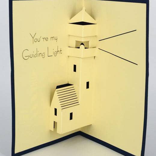 Light House for wholesale by Henry Pop Up Cards
