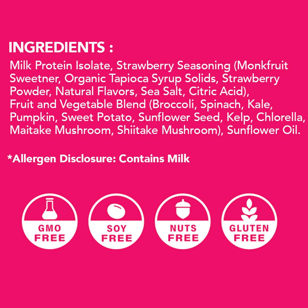 Better Than Good Foods - Wholesale Puffed Snack - BTG Keto Protein Puffs - 8pk  Strawberries & Cream3