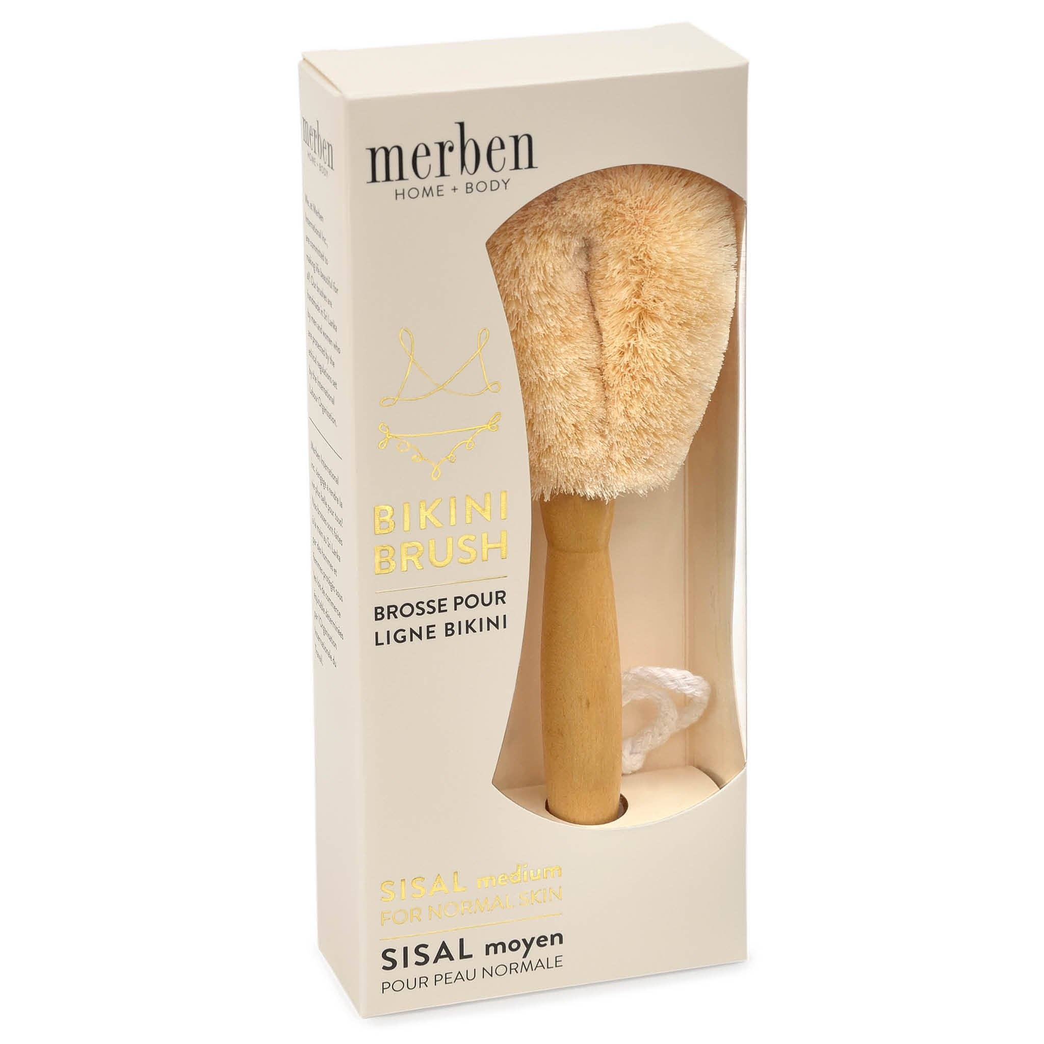 Merben International Inc. - Wholesale Body Brush - Sisal Body Brush - Bikini1