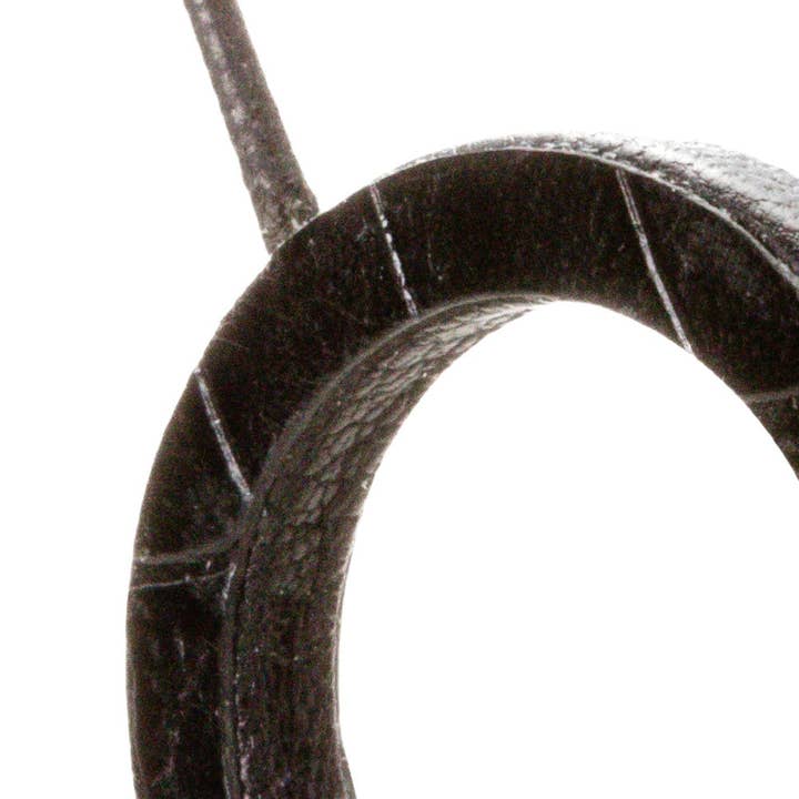 Porte-cordon pour lunettes - Croco gris pour la vente par Le Kevin