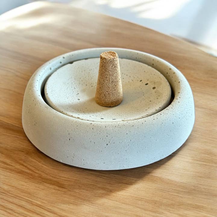 Natural Stone Incense Cone Holder | WS for wholesale on Faire