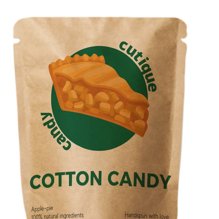 Candy Cutique - Wholesale Cotton candy - Apple Pie Cotton Candy