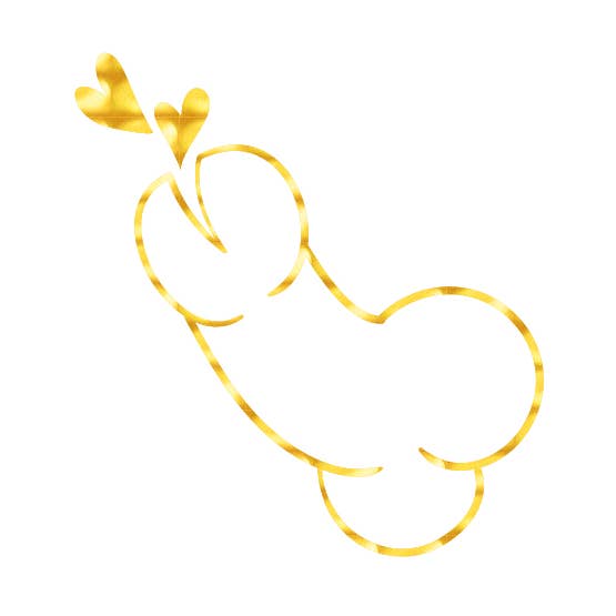 Sioou - Vendita all'ingrosso Tatuaggi temporanei - Tatuaggio éphémère Sioou: Zizi coeur x50